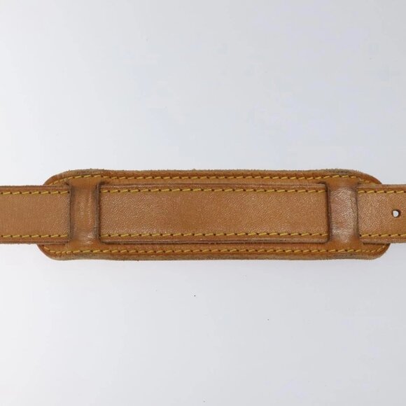 LOUIS VUITTON Adjustable Shoulder Strap Leather 32.3""-39.8"" Beige Auth IN067 - Picture 9 of 11